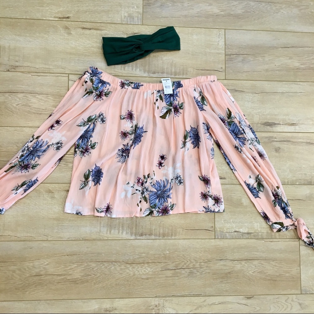 Tilly’s off the shoulder long sleeve